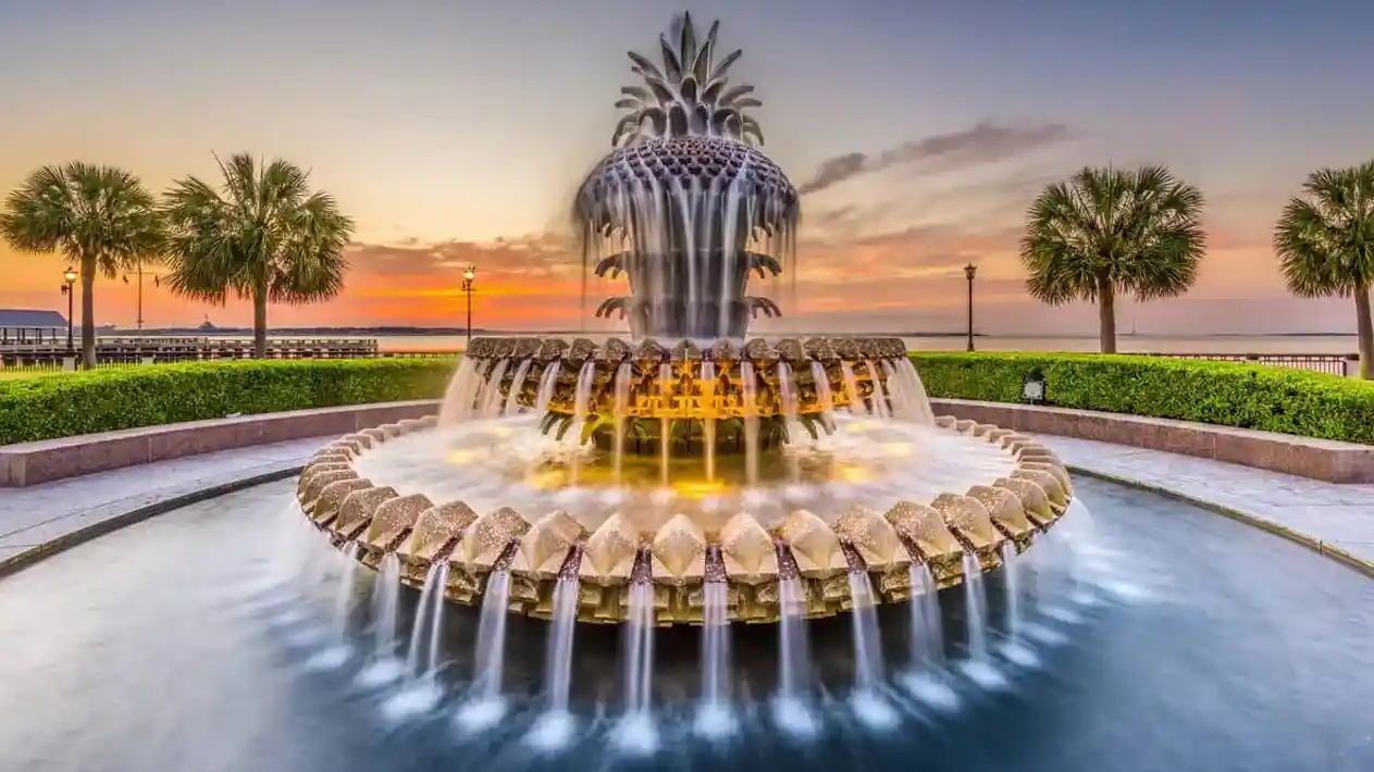 Kareem Fountain Lights