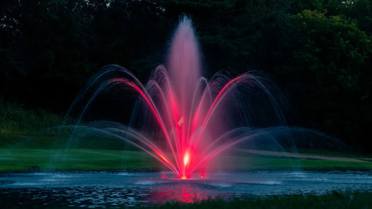 Kareem Fountain Lights