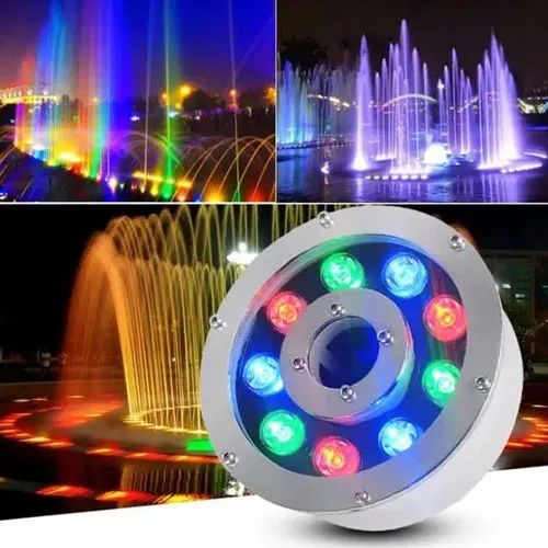 Fountain Light Multi Colour